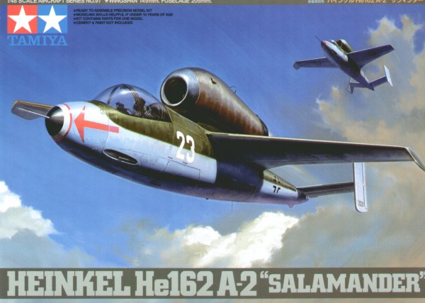 1/48 二战德国 He162A-2 火蜥蜴战斗机