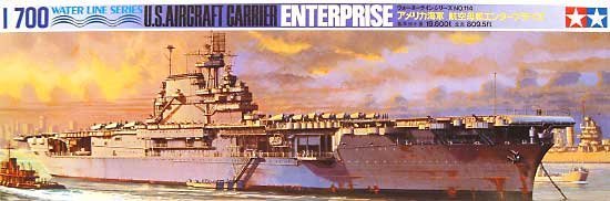 1/700 二战美国 CV-6 企业号航空母舰