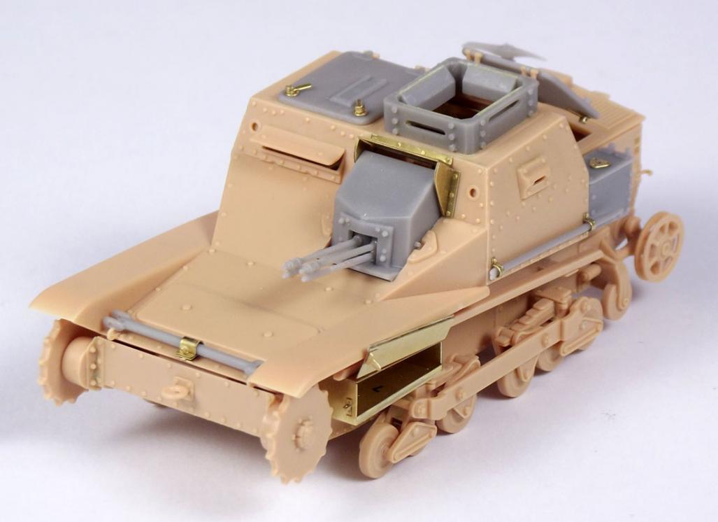 1/35 二战意大利 CV3/35 轻型履带装甲车改造件(配威骏) #2 - 点击图像关闭