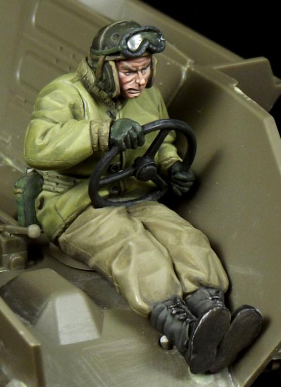 1/35 二战美国装甲车乘员组(3个)