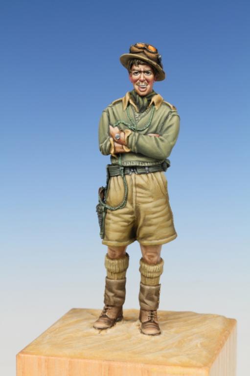1/35 二战英国坦克乘员"西部沙漠1940年"
