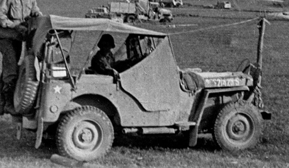 1/35 二战美国威利斯军用吉普车战地型改造件(配田宫)