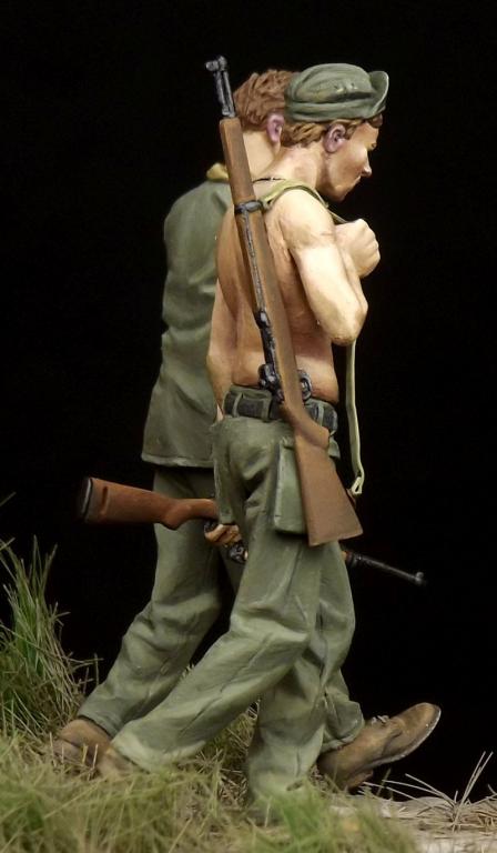 1/35 二战美国陆战队士兵组