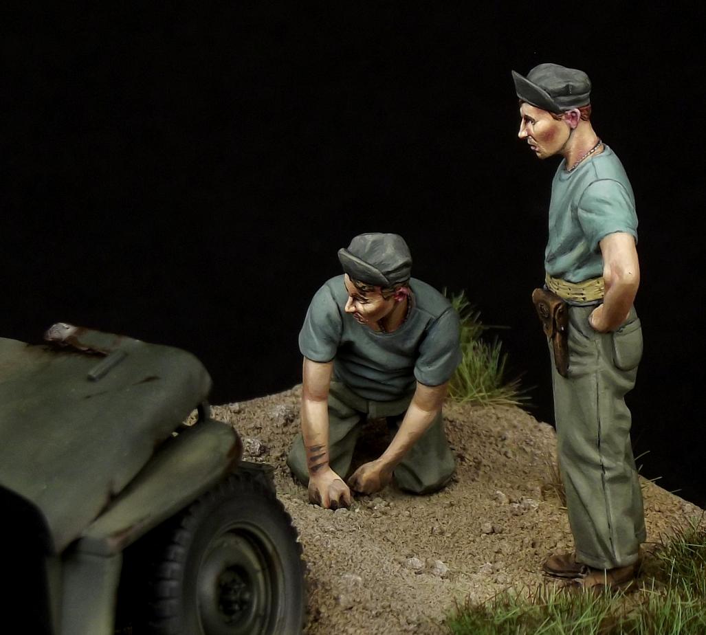 1/35 二战美国陆战队修理技工组 - 点击图像关闭