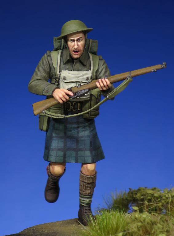1/35 二战苏格兰黑卫士兵团步兵 - 点击图像关闭