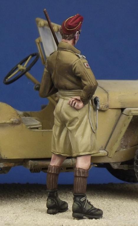 1/35 二战英国轻骑兵军官