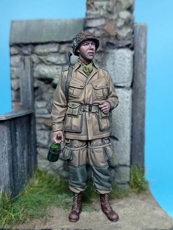 1/35 二战美国伞兵"诺曼底1944年"