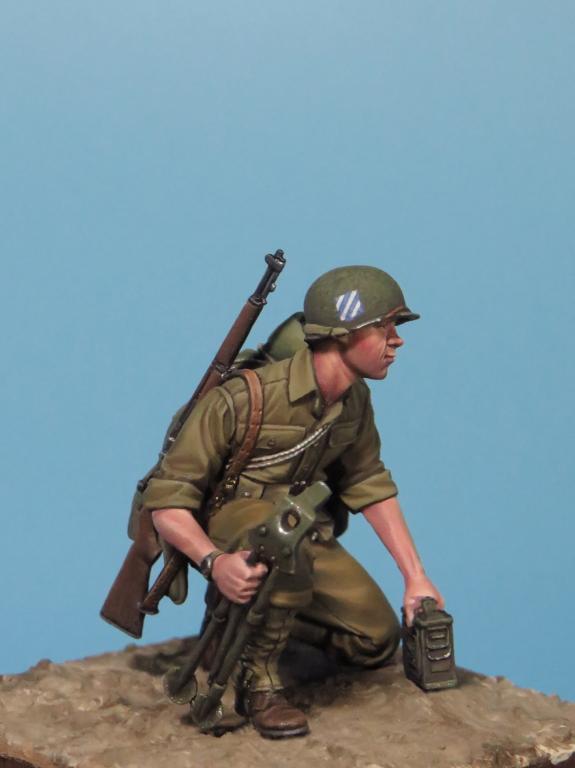 1/35 二战美国陆军机枪手(2)