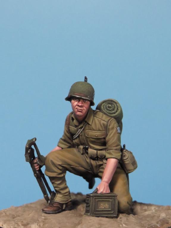 1/35 二战美国陆军机枪手(2) - 点击图像关闭