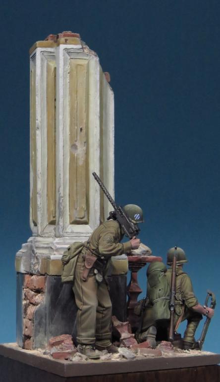 1/35 二战美国陆军机枪手组