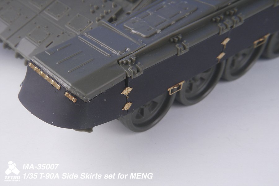 1/35 现代俄罗斯 T-90A 主战坦克侧裙装甲(配Meng Model) - 点击图像关闭