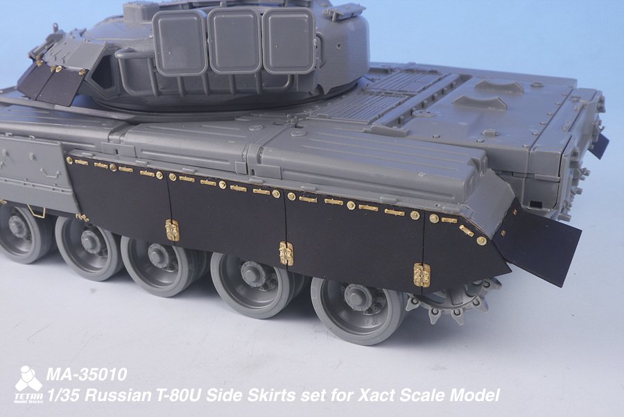 1/35 现代俄罗斯 T-80U 主战坦克侧裙装甲(配Xact)