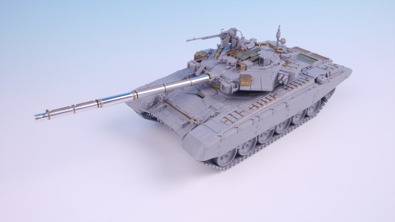 1/35 现代俄罗斯 T-90A 主战坦克改造蚀刻片(配红星) - 点击图像关闭