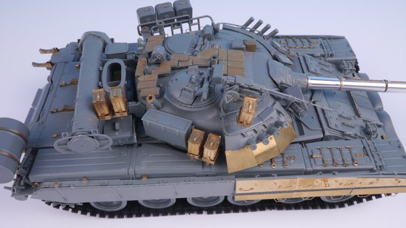 1/35 现代苏联 T-80U 主战坦克改造蚀刻片(配Xact) - 点击图像关闭