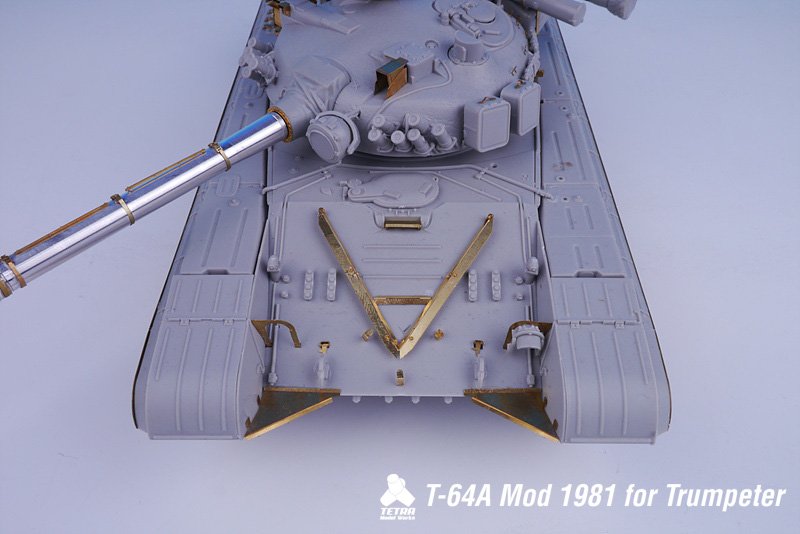 1/35 现代苏联 T-72B 主战坦克1990年型改造蚀刻片(配小号手)