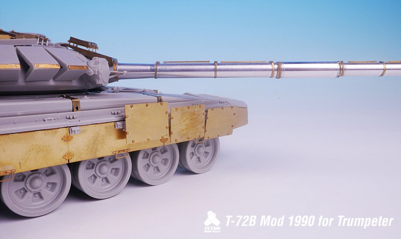 1/35 现代苏联 T-64A 主战坦克1981年型改造蚀刻片(配小号手) - 点击图像关闭