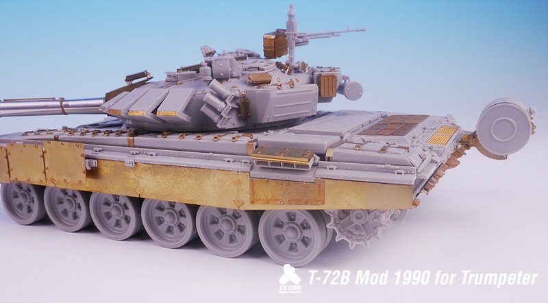 1/35 现代苏联 T-64A 主战坦克1981年型改造蚀刻片(配小号手) - 点击图像关闭