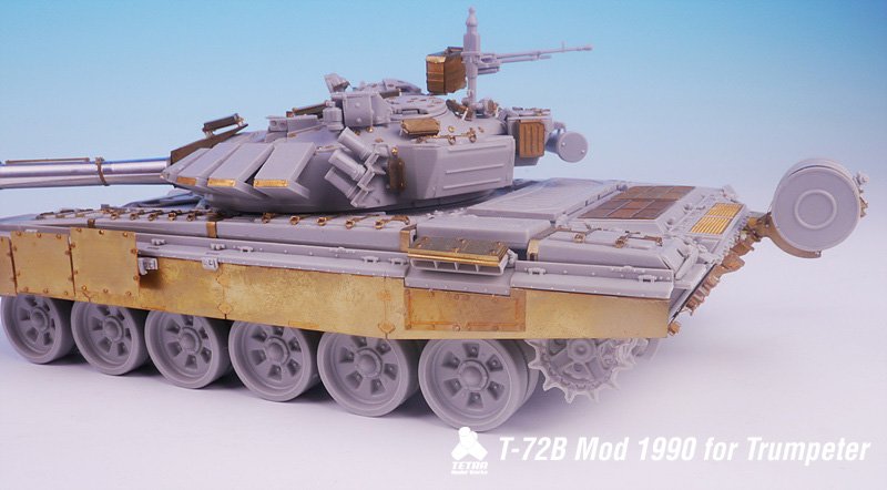 1/35 现代苏联 T-64A 主战坦克1981年型改造蚀刻片(配小号手)