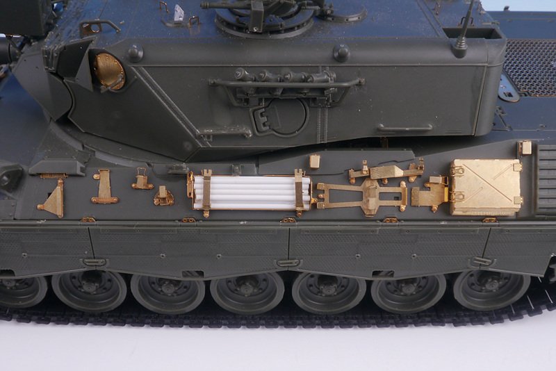 1/35 现代德国豹1A3/A4主战坦克改造蚀刻片(配Meng Model)