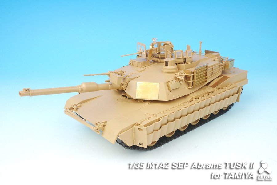 1/35 现代美国 M1A2 SEP TUSK II 艾布拉姆斯主战坦克改造蚀刻片(配田宫) - 点击图像关闭