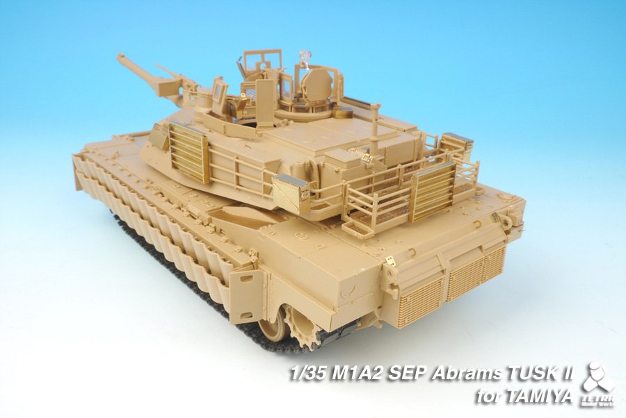 1/35 现代美国 M1A2 SEP TUSK II 艾布拉姆斯主战坦克改造蚀刻片(配田宫) - 点击图像关闭