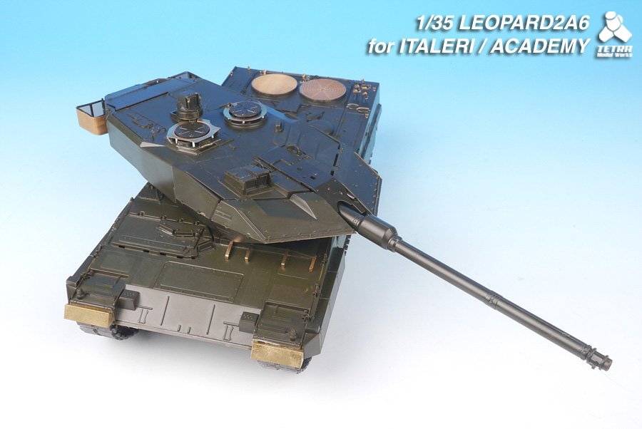 1/35 现代德国豹2A6主战坦克改造蚀刻片(配伊达雷利/爱德美) - 点击图像关闭