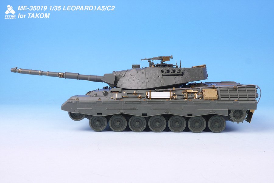 1/35 现代德国/加拿大豹1A5/C2主战坦克改造蚀刻片(配三花)