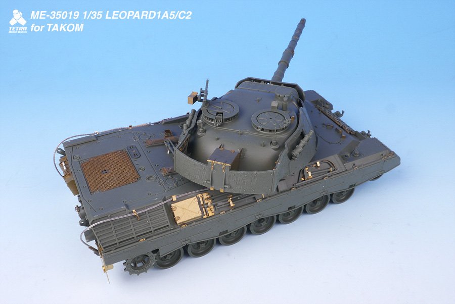 1/35 现代德国/加拿大豹1A5/C2主战坦克改造蚀刻片(配三花) - 点击图像关闭