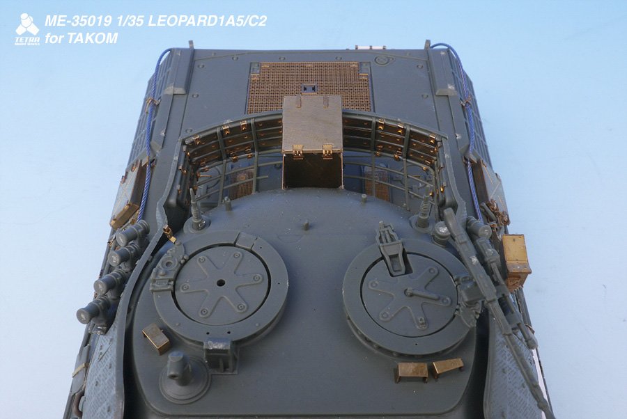 1/35 现代德国/加拿大豹1A5/C2主战坦克改造蚀刻片(配三花)