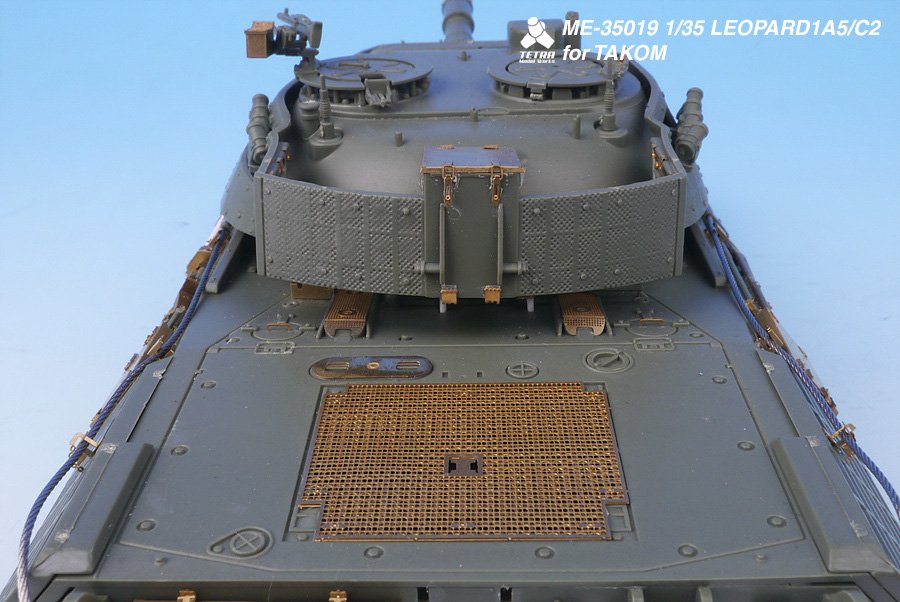 1/35 现代德国/加拿大豹1A5/C2主战坦克改造蚀刻片(配三花) - 点击图像关闭