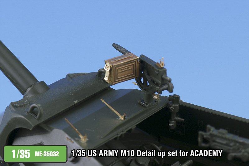 1/35 二战美国 M10 狼獾坦克歼击车改造蚀刻片(配爱德美) - 点击图像关闭