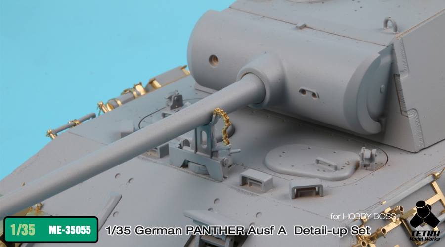 1/35 二战德国豹式中型坦克A型改造蚀刻片(配Hobby Boss) - 点击图像关闭