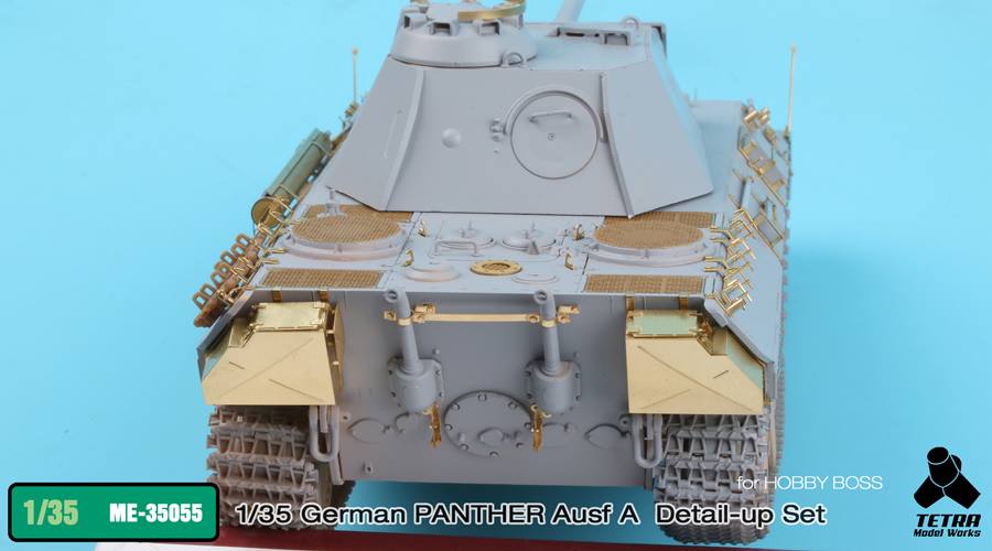 1/35 二战德国豹式中型坦克A型改造蚀刻片(配Hobby Boss) - 点击图像关闭