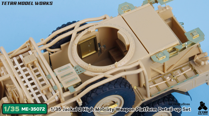 1/35 现代英国豺-2轻型战术装甲支援车改造蚀刻片(配Hobby Boss) - 点击图像关闭
