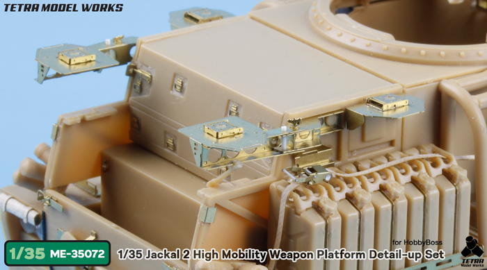 1/35 现代英国豺-2轻型战术装甲支援车改造蚀刻片(配Hobby Boss)