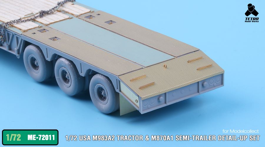 1/72 现代美国 M983A2 & M870A1 坦克运输拖车改造蚀刻片(配搜模阁) - 点击图像关闭