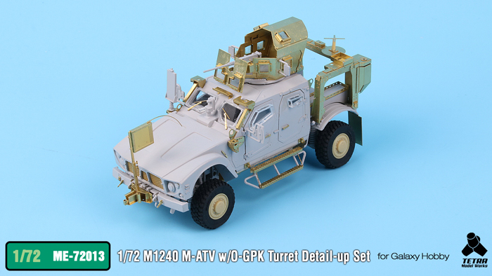 1/72 M1240 M-ATV & O-GPK 防地雷反伏击车改造蚀刻片(配Galaxy Hobby) - 点击图像关闭