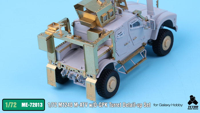 1/72 M1240 M-ATV & O-GPK 防地雷反伏击车改造蚀刻片(配Galaxy Hobby)