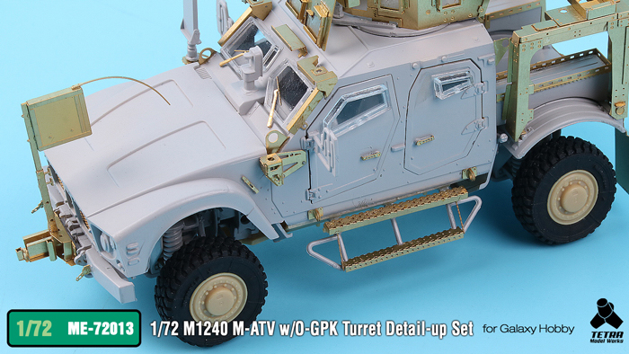 1/72 M1240 M-ATV & O-GPK 防地雷反伏击车改造蚀刻片(配Galaxy Hobby) - 点击图像关闭