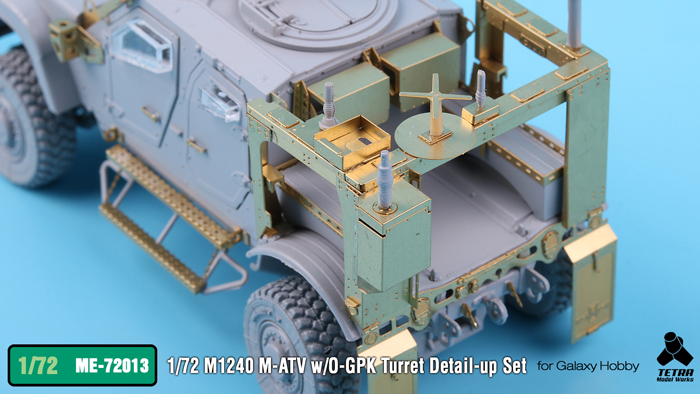 1/72 M1240 M-ATV & O-GPK 防地雷反伏击车改造蚀刻片(配Galaxy Hobby) - 点击图像关闭