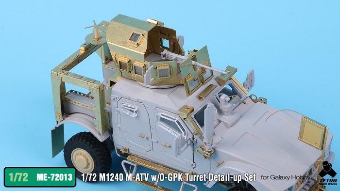 1/72 M1240 M-ATV & O-GPK 防地雷反伏击车改造蚀刻片(配Galaxy Hobby)