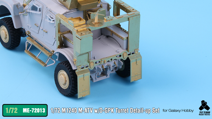 1/72 M1240 M-ATV & O-GPK 防地雷反伏击车改造蚀刻片(配Galaxy Hobby) - 点击图像关闭