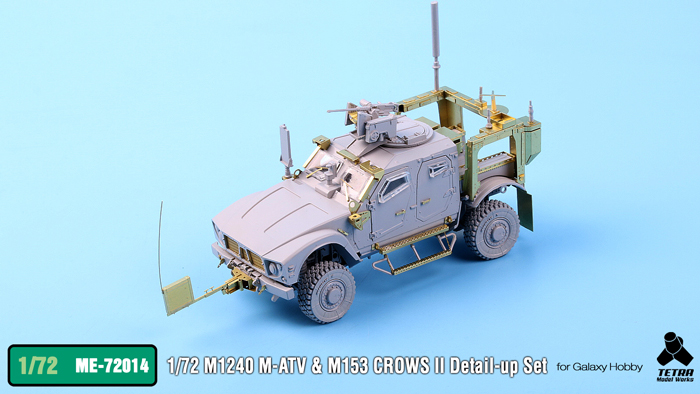 1/72 M1240 M-ATV & M153 防地雷反伏击车改造蚀刻片(配Galaxy Hobby) - 点击图像关闭