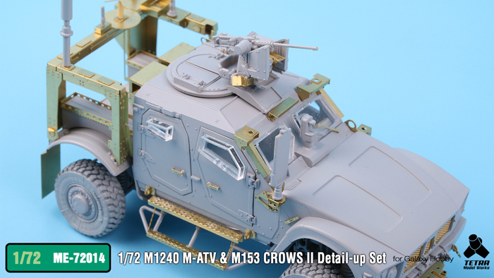 1/72 M1240 M-ATV & M153 防地雷反伏击车改造蚀刻片(配Galaxy Hobby)