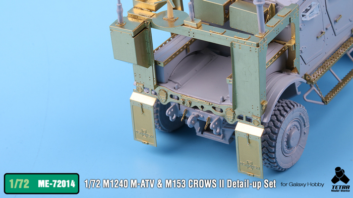 1/72 M1240 M-ATV & M153 防地雷反伏击车改造蚀刻片(配Galaxy Hobby)