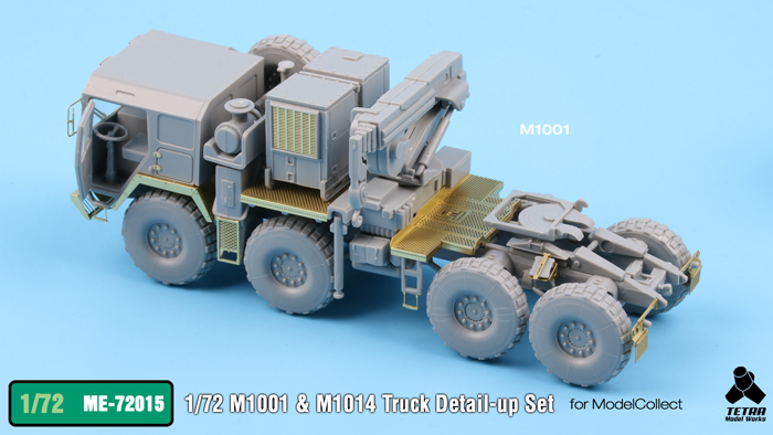 1/72 现代北约 M1001, M1014 重型战术牵引车改造蚀刻片(配搜模阁)