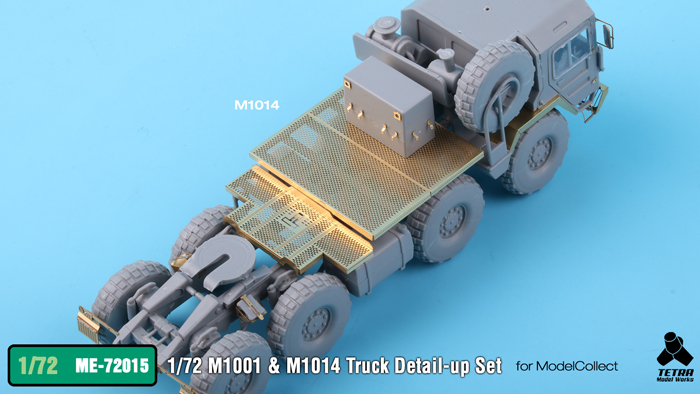 1/72 现代北约 M1001, M1014 重型战术牵引车改造蚀刻片(配搜模阁)