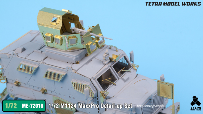 1/72 现代美国 M1124 Maxxpro 四轮防地雷反伏击车改造蚀刻片(配Galaxy Hobby) - 点击图像关闭