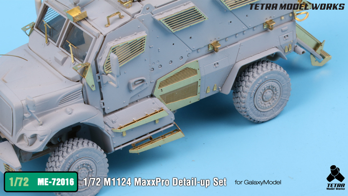 1/72 现代美国 M1124 Maxxpro 四轮防地雷反伏击车改造蚀刻片(配Galaxy Hobby) - 点击图像关闭