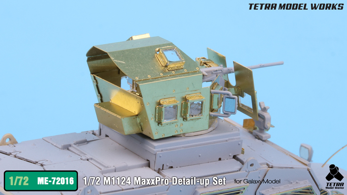 1/72 现代美国 M1124 Maxxpro 四轮防地雷反伏击车改造蚀刻片(配Galaxy Hobby) - 点击图像关闭